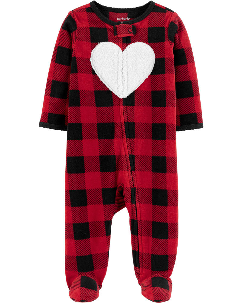 Carter's buffalo check pajamas sale