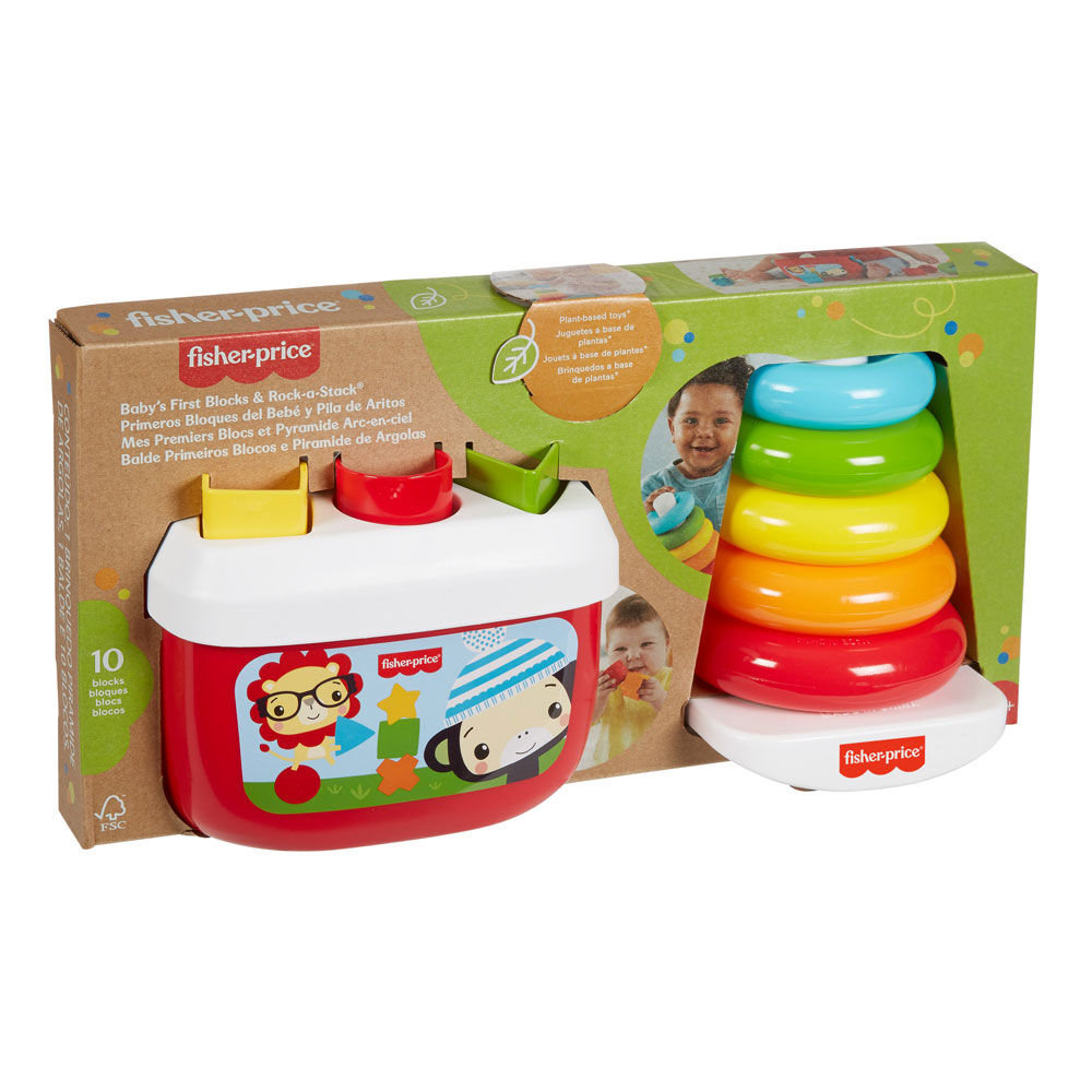 Fisher price rainbow stacker discount