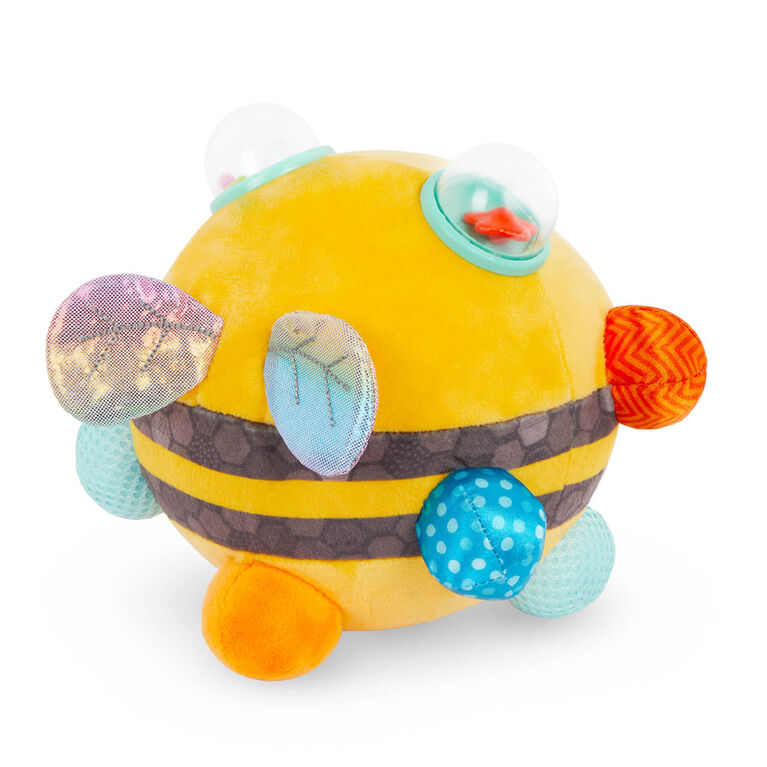 Jouet sensoriel en peluche, Fuzzy Buzzy Bee, B. toys