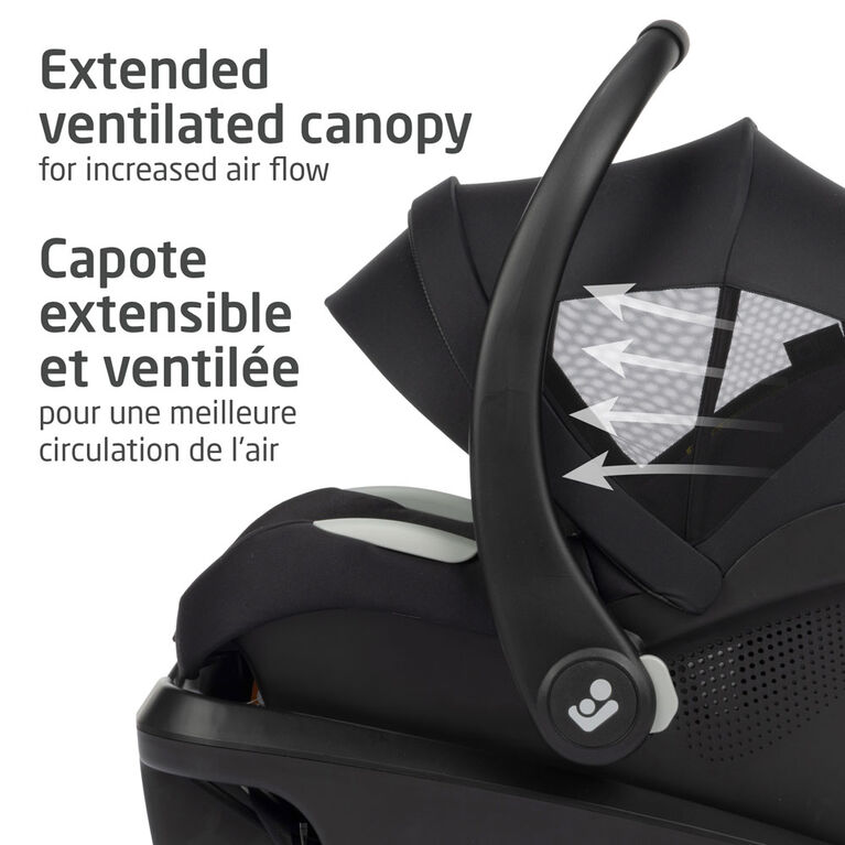 Maxi Cosi Mico Luxe+ Infant Car Seat - Twillic Black
