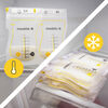 Medela Easy Pour Disposable Breast Milk Storage Bags, 210ml, 100ct