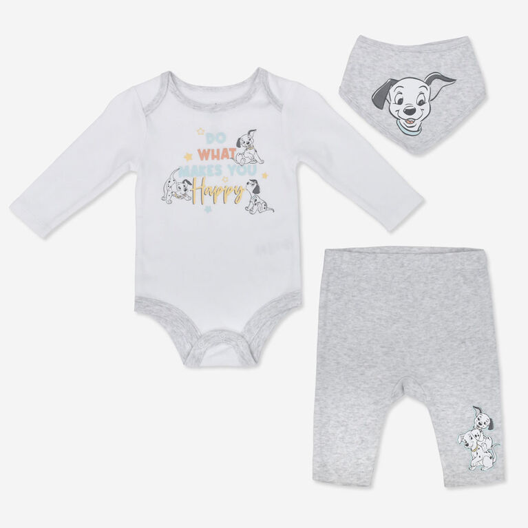 Disney ens.Pantalon Unisexe Gris 0/3M