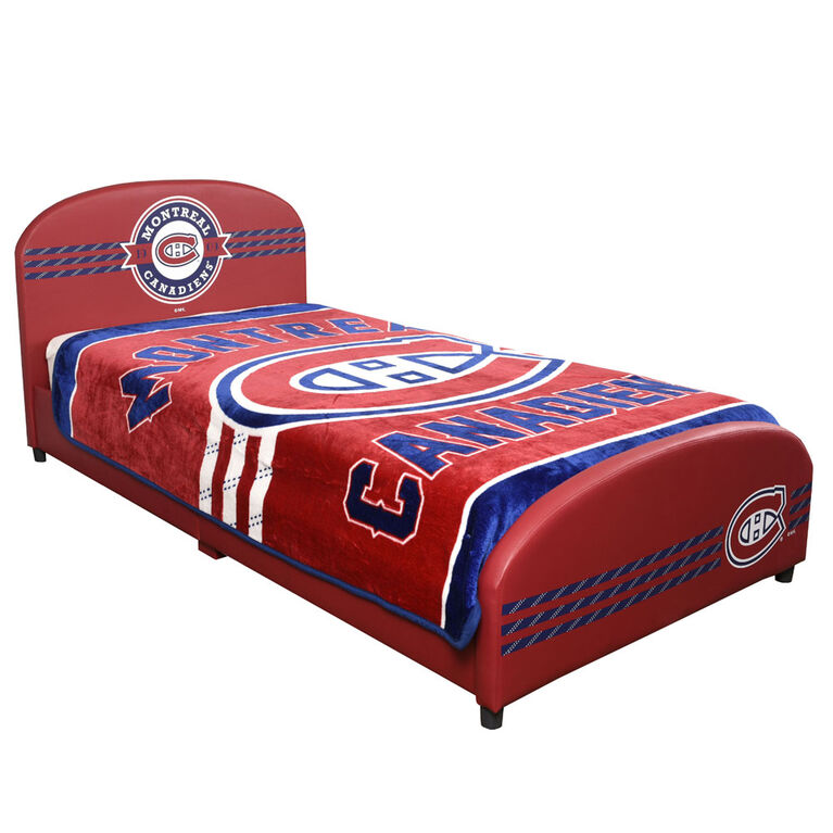 Nemcor Twin Nhl Montreal Canadiens, Red Sox Twin Bed Setup