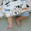 Red Rovr-Organic Cotton Muslin Swaddle Blanket - Family Farm