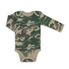 Koala Baby 4Pk Long Sleeve Bodysuit Camo Dino, Newborn