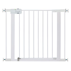 Safety 1st Easy Install Walk-Through Metal Gate- White