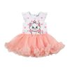 Disney Marie Cat Cupcake Dress - Coral, 3 Months