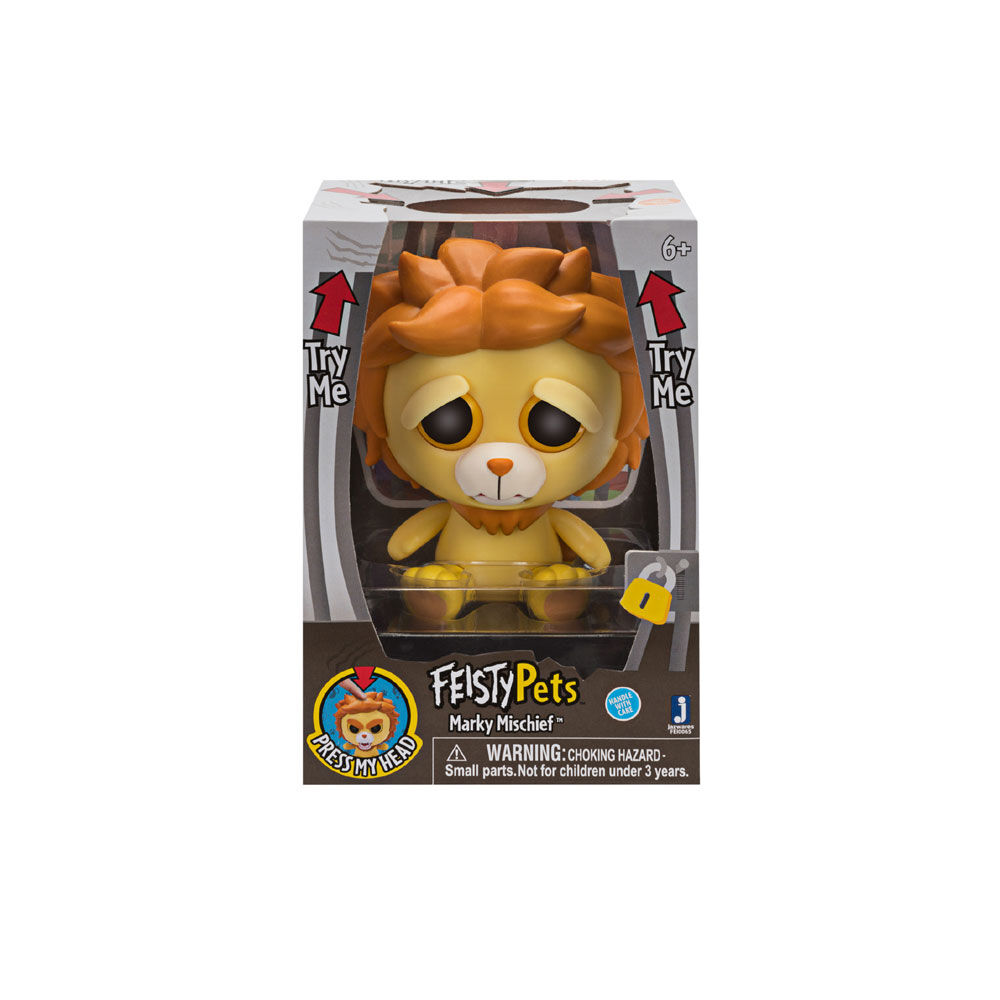 Feisty pet shop lion