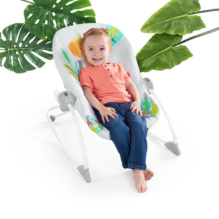 Transat aux vibrations apaisantes Safari Blast Infant to Toddler Rocker