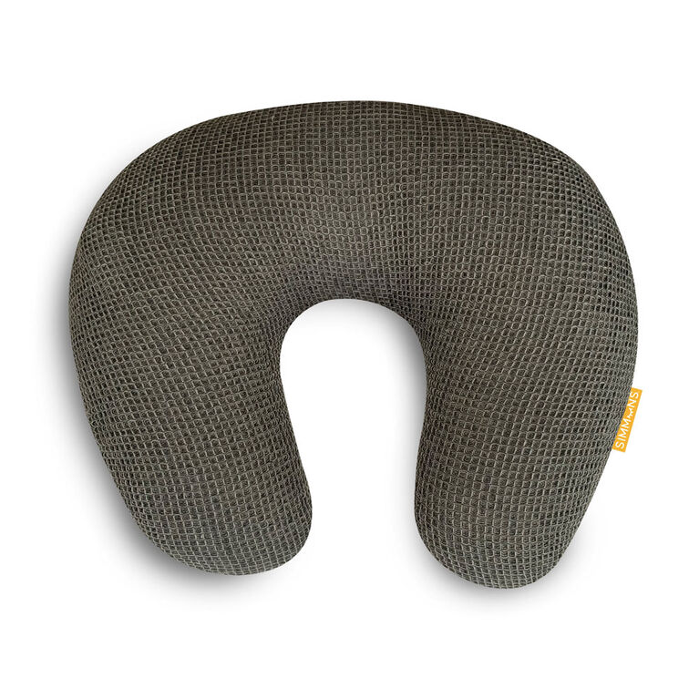 Nursing Cushion Grey Waffle Knit