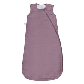 Perlimpinpin-Muslin sleep bag 1.5 TOGS-Plum-0-6m