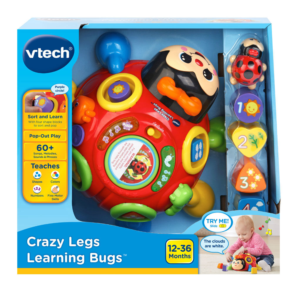 vtech crazy legs bug