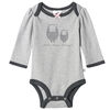 Just Born Baby Girls' 2-Piece Organic Long Sleeve Onesies Bodysuit and Pant Set - Lil' Lamb 12 months