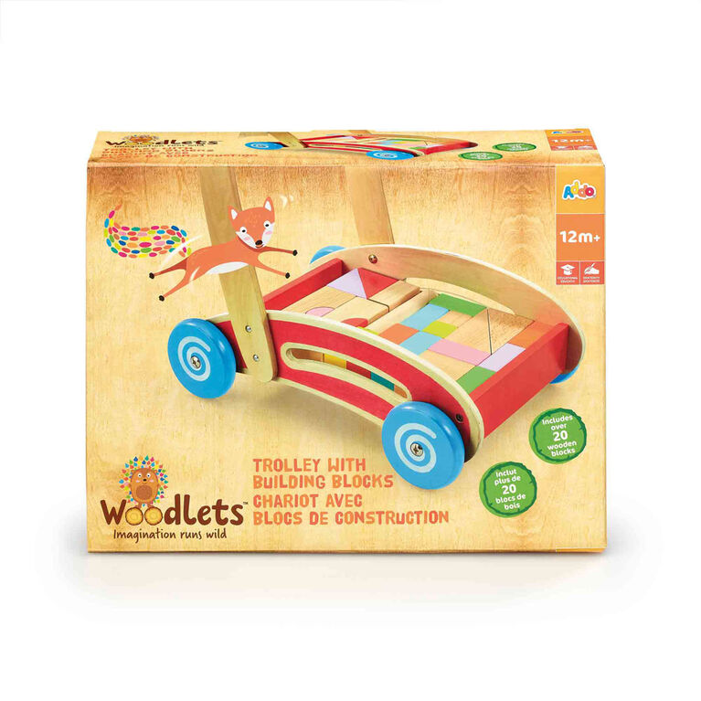 Woodlets Wagon With Blocks - R Exclusive