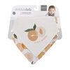 Dribblebib Bandana Bib 2Pack Peach 6M+