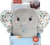 Fisher-Price Plush Elephant Baby Toy Sound Machine with Vibrations, Calming Vibes Soother
