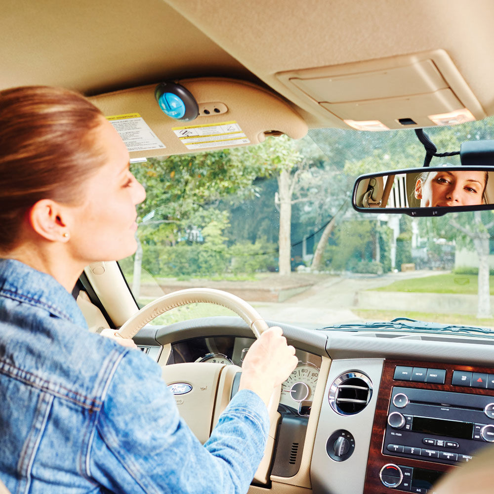 musical car mirror