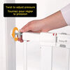 Safety 1st SecureTech Tall and Wide Gate - White