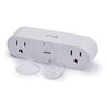 Safety 1st Dual Smart Outlet Plug - Connected Home Collection (Alexa and Google Home Compatible)