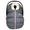 Petit Coulou winter car seat cover -  Grey