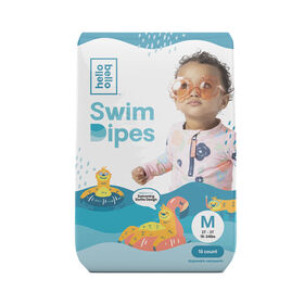 Swim Diapers - Jumbo Pack Size Medium - English Edition