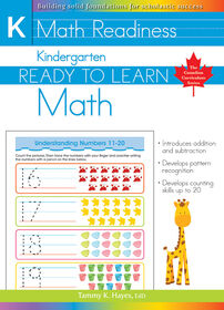 Kindergarten - Ready To Learn Math - Édition anglaise