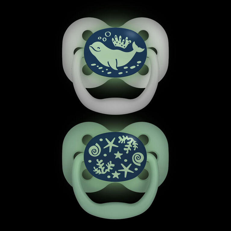 Advantage Pacifier Stage 1 Blue 4 Pack