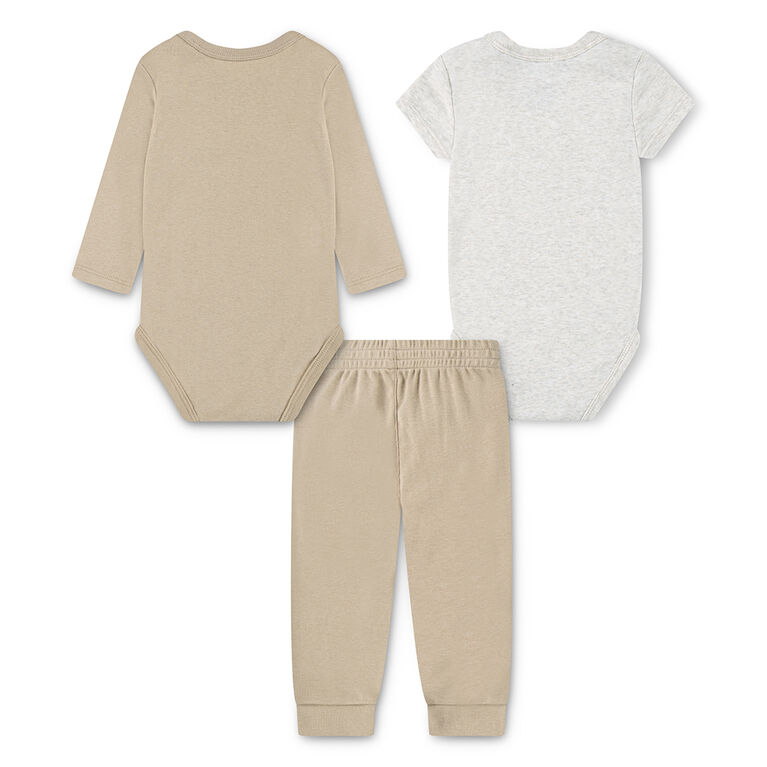 Nike Essentials 3-Piece Pants Set - Hemp - Size 3 Months