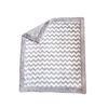 Koala Baby Grey Chevron Blanket