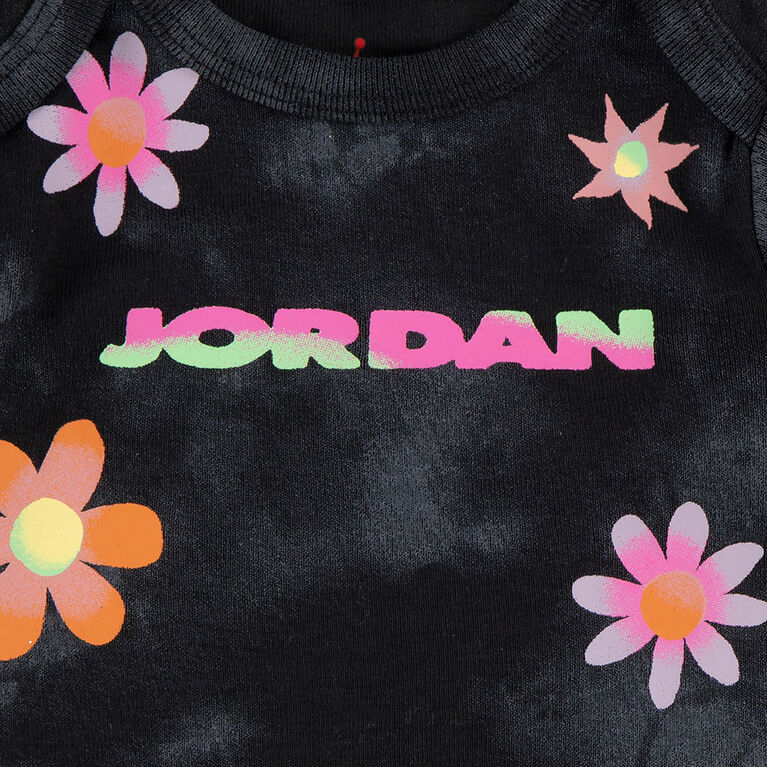Jordan Girls 3 Piece Box Set - Anthracite - Size 0-6 Months