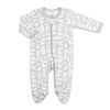 Koala Baby Sleeper - Grey Animal Allover Print, Newborn