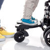 Plateforme universelle Bumprider avec siege pour poussette - Noir et gris.
