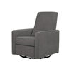 Kidiway Samuel Fabric Glider - Charcoal