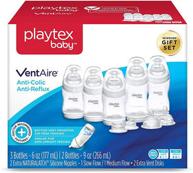 Ensemble cadeau biberons anti-coliques de Playtex