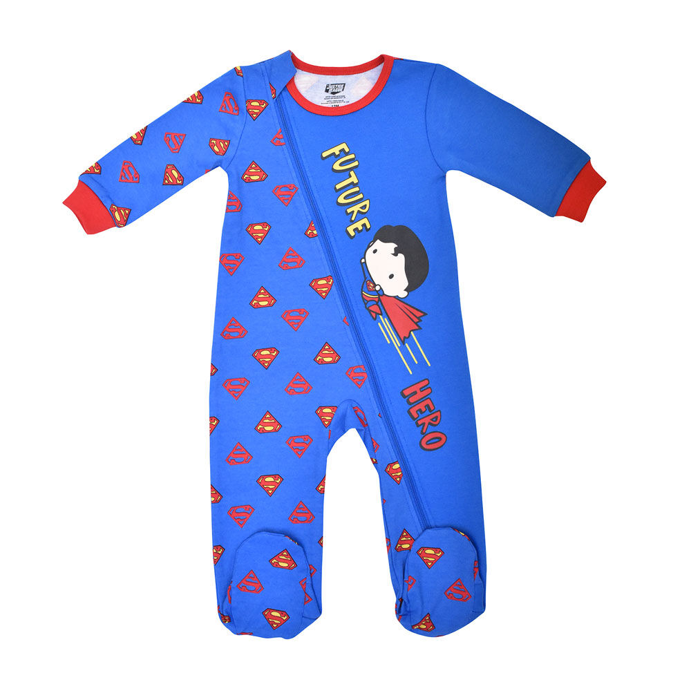 Superman baby pajamas hotsell
