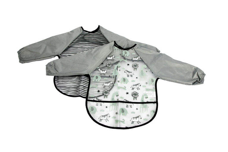 Koala Baby 2 Pack EZ Wipe Toddler Bibs