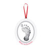 Baby's 1st Christmas Baby Print Ornament