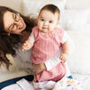 Perlimpinpin-Waffle muslin sleep bag 1.0 TOG-Petra-0-6m