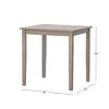 Forever Eclectic Café Kids Table & Chairs Set, Dusty Heather