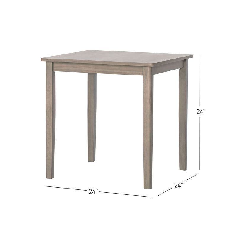 Forever Eclectic Café Kids Table & Chairs Set, Dusty Heather