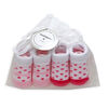 Tendertyme  2 Pack socks in Mesh bag: Pink
