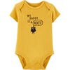 Carter's My Daddy Is A Hoot! Collectible Bodysuit - Yellow, 18 Months