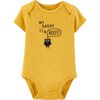 Carter's My Daddy Is A Hoot! Collectible Bodysuit - Yellow, 3-6 Months