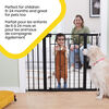 Safety 1st Contemporary Tall & Wide Gate with SecureTech - Black