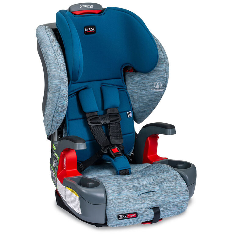 Siège harnais-rehausseur  Grow With You™ ClickTight™ de Britax®,  Seaglass