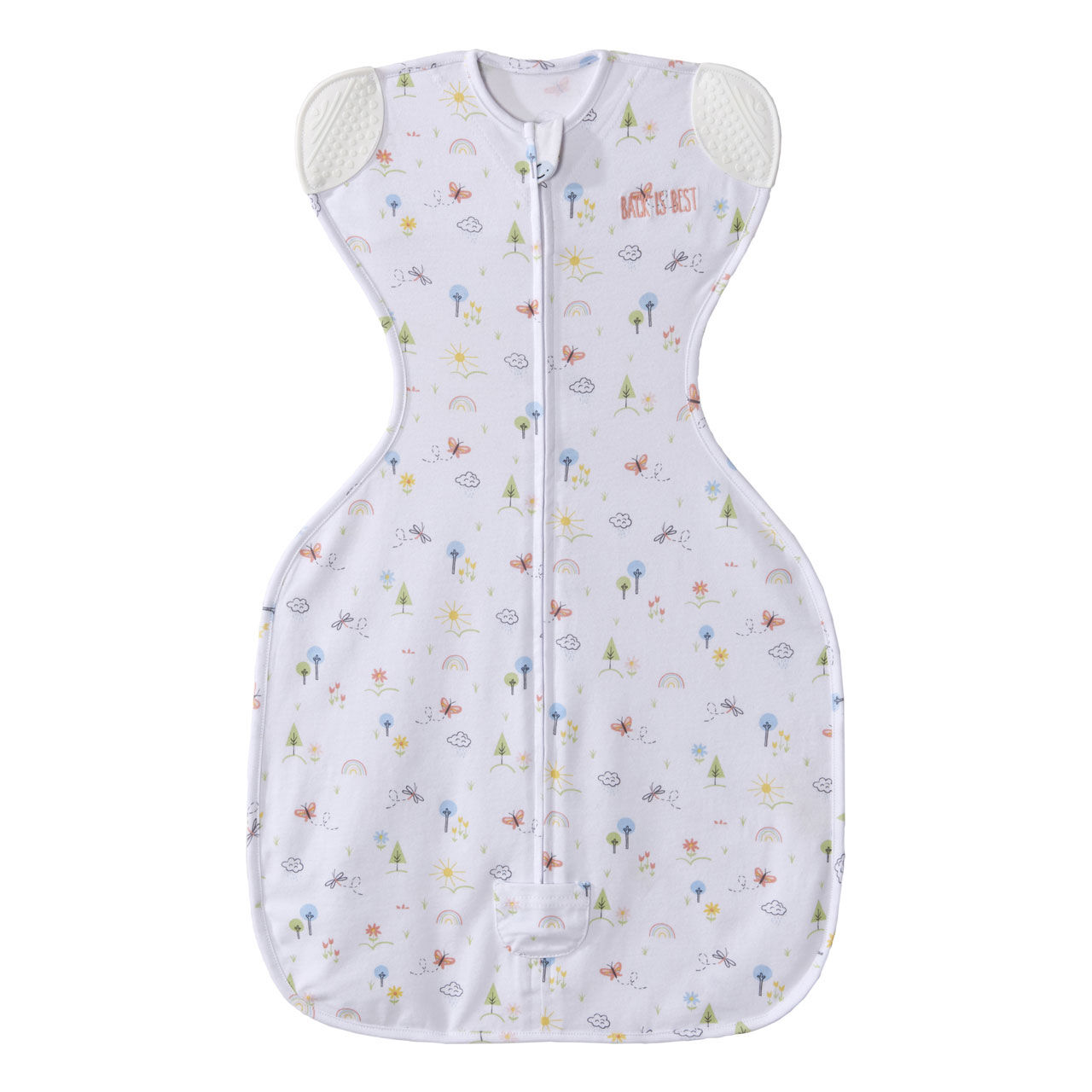 Self top soothing swaddle
