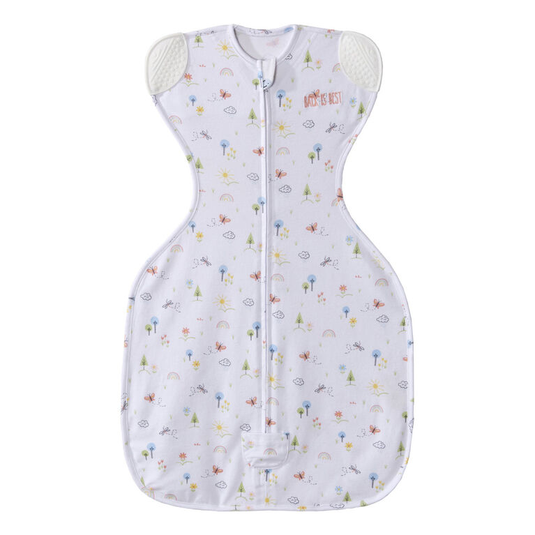 Halo Sleepsack SelfSoothing Swaddle Pink Garden, Newborn Babies R