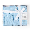 Baby Mode Signature 4 Piece Knit Box Set : Blue 0-6M