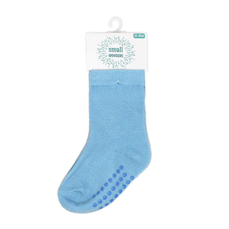 Small Wonder - Infant Sock, Blue 12-24M
