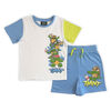 Teenage Mutant Ninja Turtles 2 Piece Tee & Short Set - White/Blue 